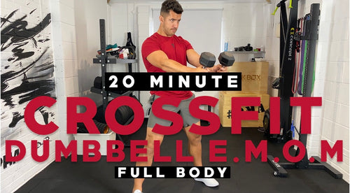 20 Minuten Crossfit EMOM Dumbbell Workout met Faisal PMA