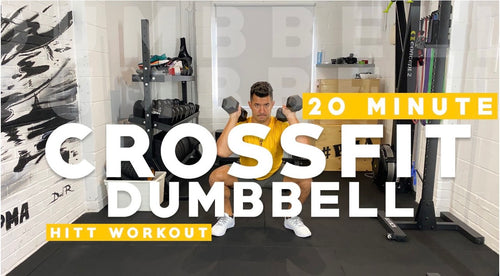 20 minuten Crossfit Dumbbell Workout met Faisal PMA