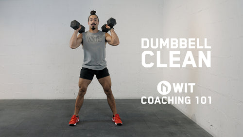 How to Dumbbell Clean